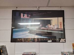 lot 998 image: BOULEVARD OF BROKEN DREAMS FRAMED PRINT AS SHOWN.