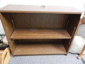 lot 904 image: 3-TIER BOOKCASESHELF IN STYLE SHOWN.