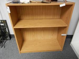 lot 969 image: 3-TIER BOOKCASESHELF IN STYLE SHOWN. CONTENTS SHOWN NOT INCLUDED