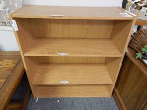 lot 978 image: 4-TIER BOOKCASE  SHELF IN STYLECOLORCONDITION SHOWN.