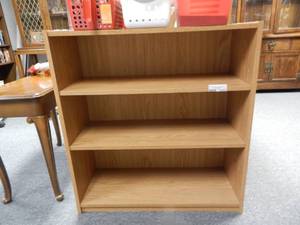 lot 1111 image: 4-TIER BOOKCASE  SHELF IN STYLECOLORCONDITION SHOWN.