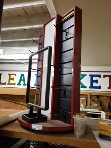 lot 1040 image: VARIOUS DISPLAYS IN STYLES SHOWN.