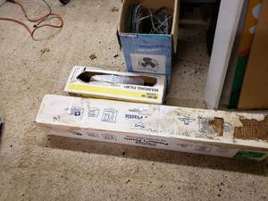 lot 1154 image: PLASTIC SHEATING AND MORE AS SHOWN.