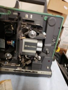 lot 1157 image: VINTAGE BELL & HOWELL FILMOSOUND PROJECTOR MODEL 1592 AS SHOWN.