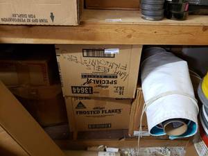 lot 1160 image: LOT OF MOVIE REELS AND CANISTERS IN ASSORTED SIZESSTYLES AS SHOWN.