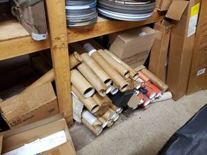 lot 1163 image: LOT OF ASSORTED MOVIE POSTERS AS SHOWN.