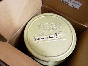 lot 1165 image: MOVIE REEL CANISTERSREELS AS SHOWN.