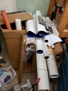 lot 1170 image: MOVIE POSTERS, NEWSPAPERS AS SHOWN.