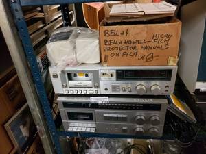 lot 1215 image: ELECTRONIC DECKS AND MORE AS SHOWN.