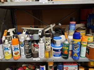 lot 1298 image: CONTENTS OF SHELF (TIER 2) AS SHOWN.