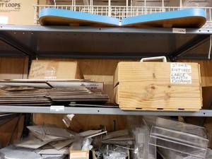 lot 1309 image: CONTENTS OF SHELF (TIER 1) AS SHOWN.