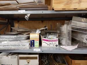 lot 1310 image: CONTENTS OF SHELF (TIER 2) AS SHOWN.