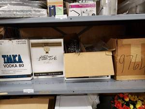 lot 1311 image: CONTENTS OF SHELF (TIER 3) AS SHOWN.