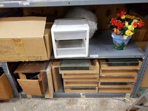 lot 1312 image: CONTENTS OF SHELF (TIER 4) AS SHOWN.