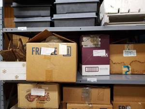 lot 1321 image: CONTENTS OF SHELF (TIER 2) AS SHOWN.