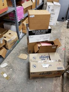 lot 1325 image: BOXES OF ASSORTED DECOR AND MORE AS SHOWN.