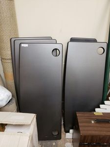 lot 1332 image: LOT OF TV WALL MOUNTING SHELVES AS SHOWN.