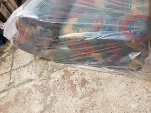 lot 1442 image: FOLDABLE LOUNGE CHAIRSOFA AS SHOWN.