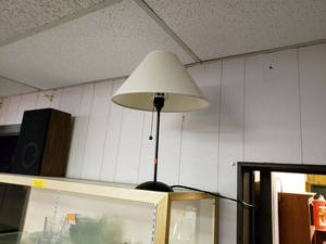 lot 933 image: LAMP WITH SHADE AS SHOWN.