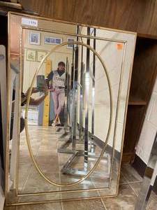 lot 1375 image: MIRROR FRAME AS SHOWN.