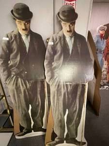 lot 1380 image: FULL SIZE STAND UP -  CHARLIE CHAPLIN AS SHOWN. (1)