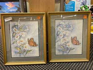 lot 1411 image: LOT OF FRAMED PRINTS AS SHOWN.