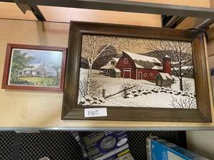 lot 1412 image: LOT OF FRAMES AS SHOWN.