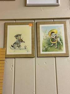 lot 1469 image: LOT OF 2 WALL FRAMES AS SHOWN.