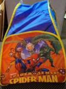 lot 1474 image: SPIDER MAN PLAY HUT AS SHOWN.