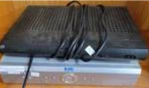 lot 1481 image: LOT OF CABLE BOXES AS SHOWN.