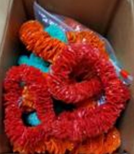 lot 1483 image: LOT OF LEIS AS SHOWN.