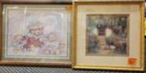 lot 1484 image: FRAMED PRINTS AS SHOWN.