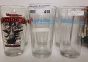 lot 1509 image: LOT OF GLASSES IN STYLES SHOWN.