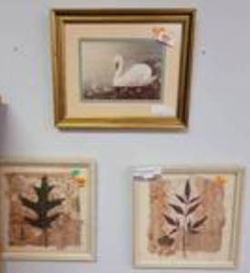 lot 1523 image: LOT OF 3 FRAMED PRINTS AS SHOWN.