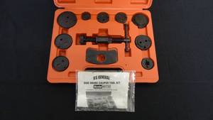 lot 28 image: US General Disc Brake Caliper Tool Set - Model # 40732