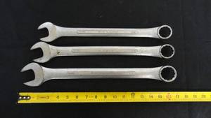 lot 36 image: Lot of 3 S-K Wrenches