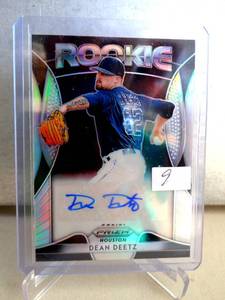 lot 9 image: 2019 Panini Prizm Silver Dean Deetz #RA-DD Rookie Auto