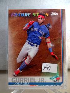 lot 40 image: 2019 Topps Future Stars Lourdes Gurriel JR. #82