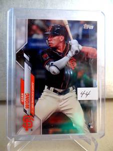 lot 44 image: 2020 Topps Series 2 Base #540 Kean Wong RC San Francisco Giants