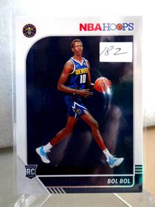 lot 182 image: HOT ROOKIE - Bol Bol NBA Hoops RC Rookie 2019-2020 No. 233