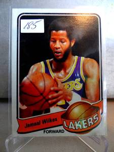 lot 185 image: VINTAGE 1979-80 TOPPS BASKETBALL #35 JAMAAL WILKES SHARP