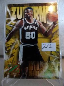 lot 212 image: 1996-97 Skybox Z-Force Zupermen Insert David Robinson #191 Spurs