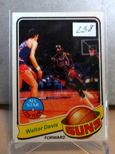 lot 238 image: 1979-80 Topps #80 Walter Davis Phoenix Suns