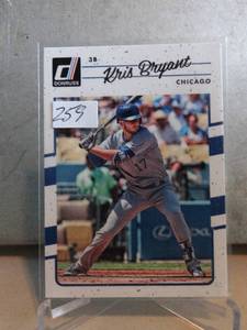 lot 259 image: 2017 Panini Donruss #68 Kris Bryant