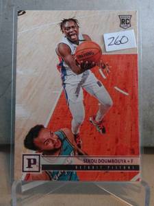 lot 260 image: ROOKIE PINK - 2019-20 Chronicles Sekou Doumbouya Panini Pink Rookie RC #128