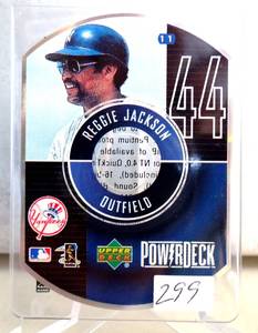 lot 299 image: 2000 Upper Deck PowerDeck Reggie Jackson #11