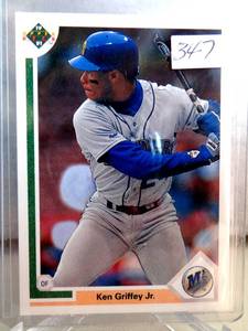 lot 347 image: 1991 Upper Deck Baseball  2nd Series - KEN GRIFFEY JR