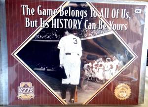lot 358 image: LIMITED EDITION (VERY LOW NUMBER 241000) -  2000 Upper Deck Sheets The Game Belongs To Us 8 x 10