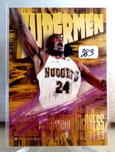 lot 383 image: 1996-97 Skybox Z-Force #183 Antonio McDyess Denver Nuggets Zupermen