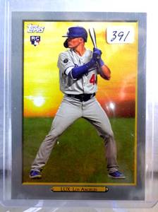 lot 391 image: ROOKIE - 2020 Topps Turkey Red GAVIN LUX RC #TR-73 Los Angeles Dodgers RC